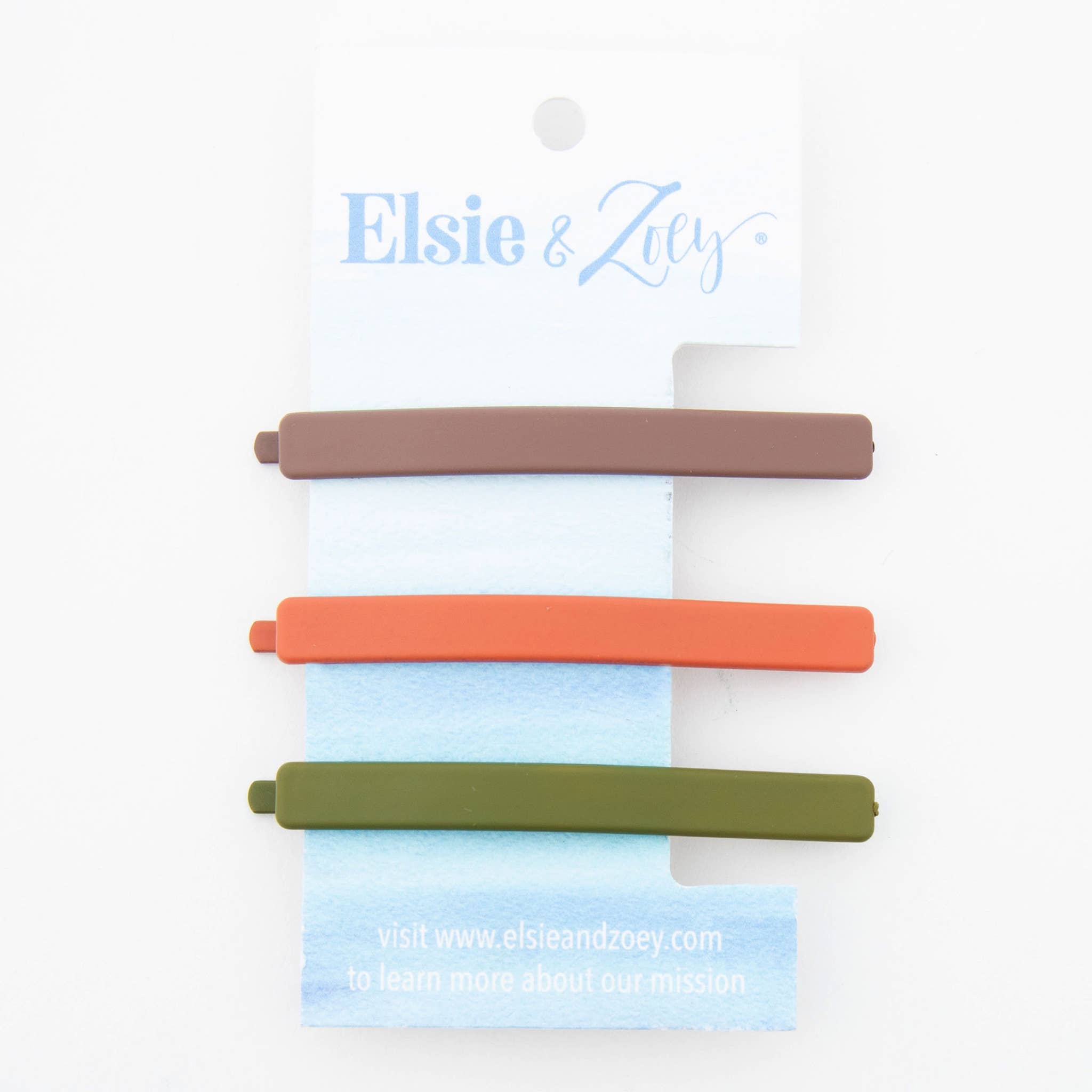 Olive 3 Piece Hair Pin Set