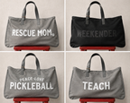 Ocean child Canvas Tote with waterproof liner