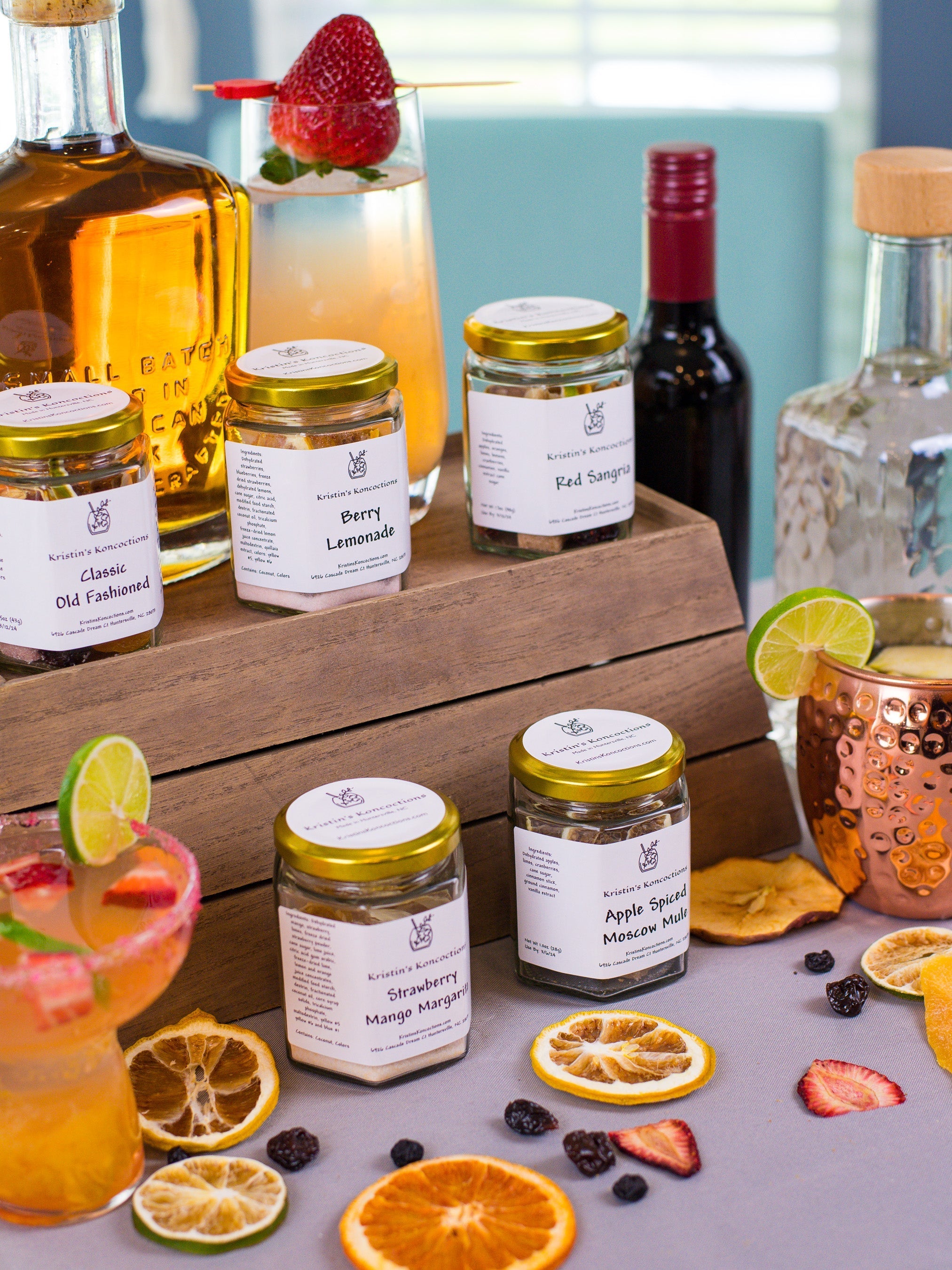 Craft Cocktail Infusion Kit – Handmade DIY Drink Gift for Cocktail Lovers