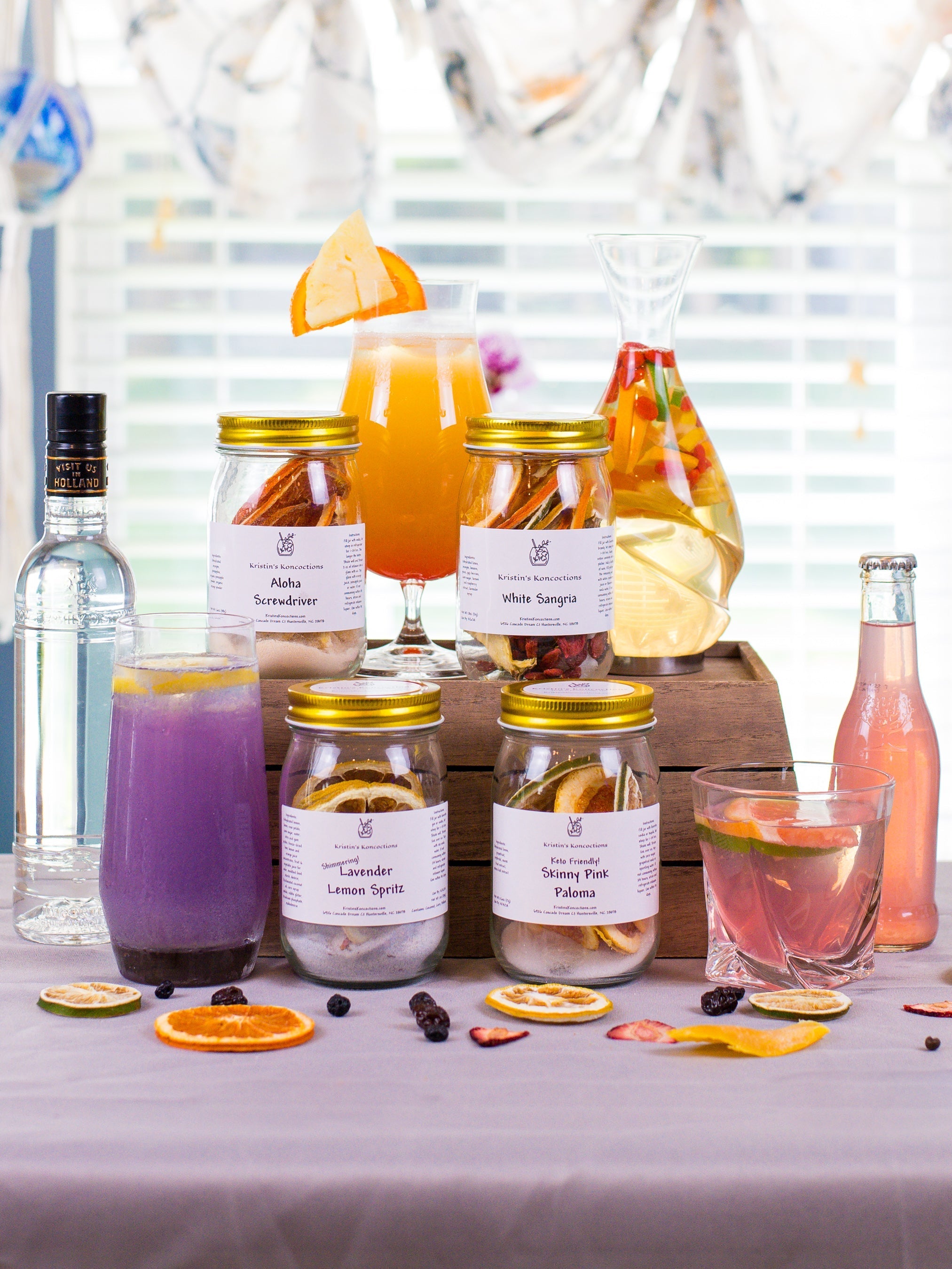 Craft Cocktail Infusion Kit – Handmade DIY Drink Gift for Cocktail Lovers
