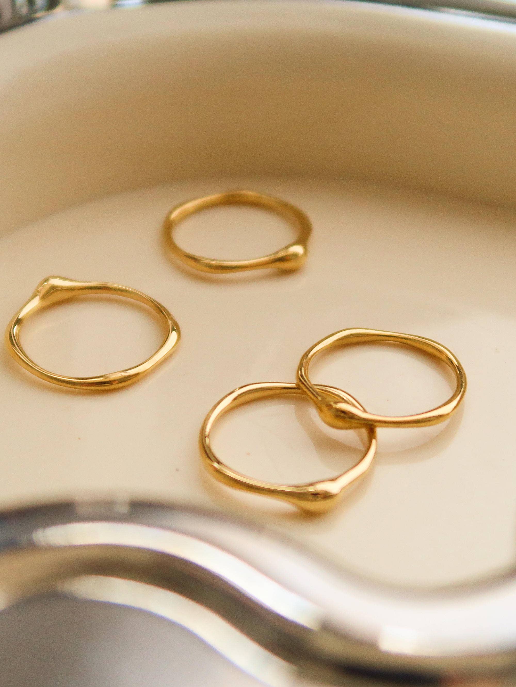 Rowena Minimalist Band Ring