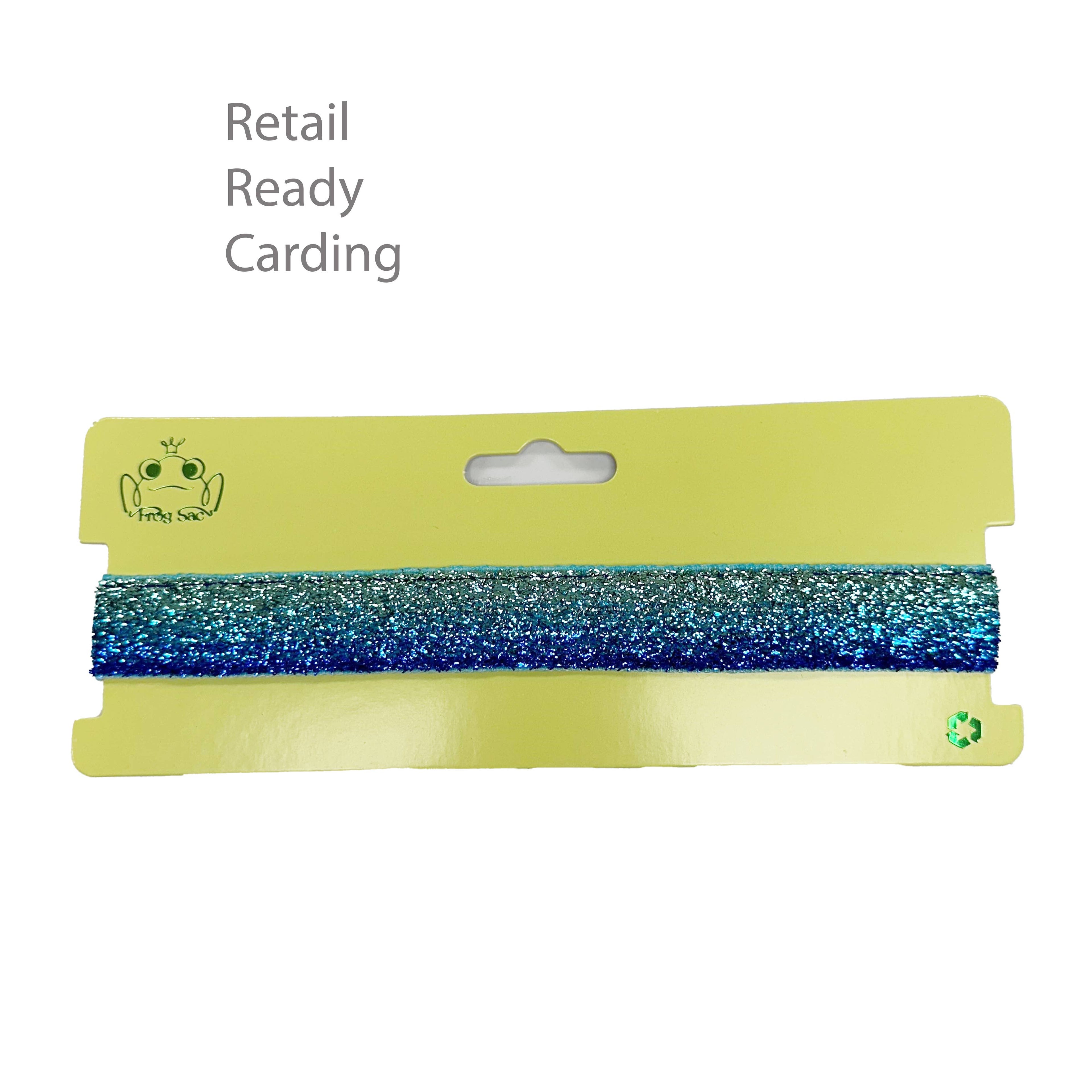 Adjustable No Slip Glitter Headband - Silver & Gold