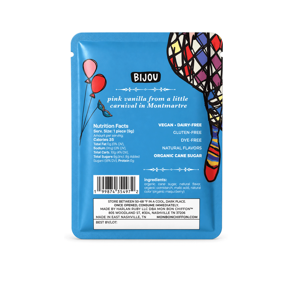 Bijou Strawberry Vanilla | Cotton Candy Puff