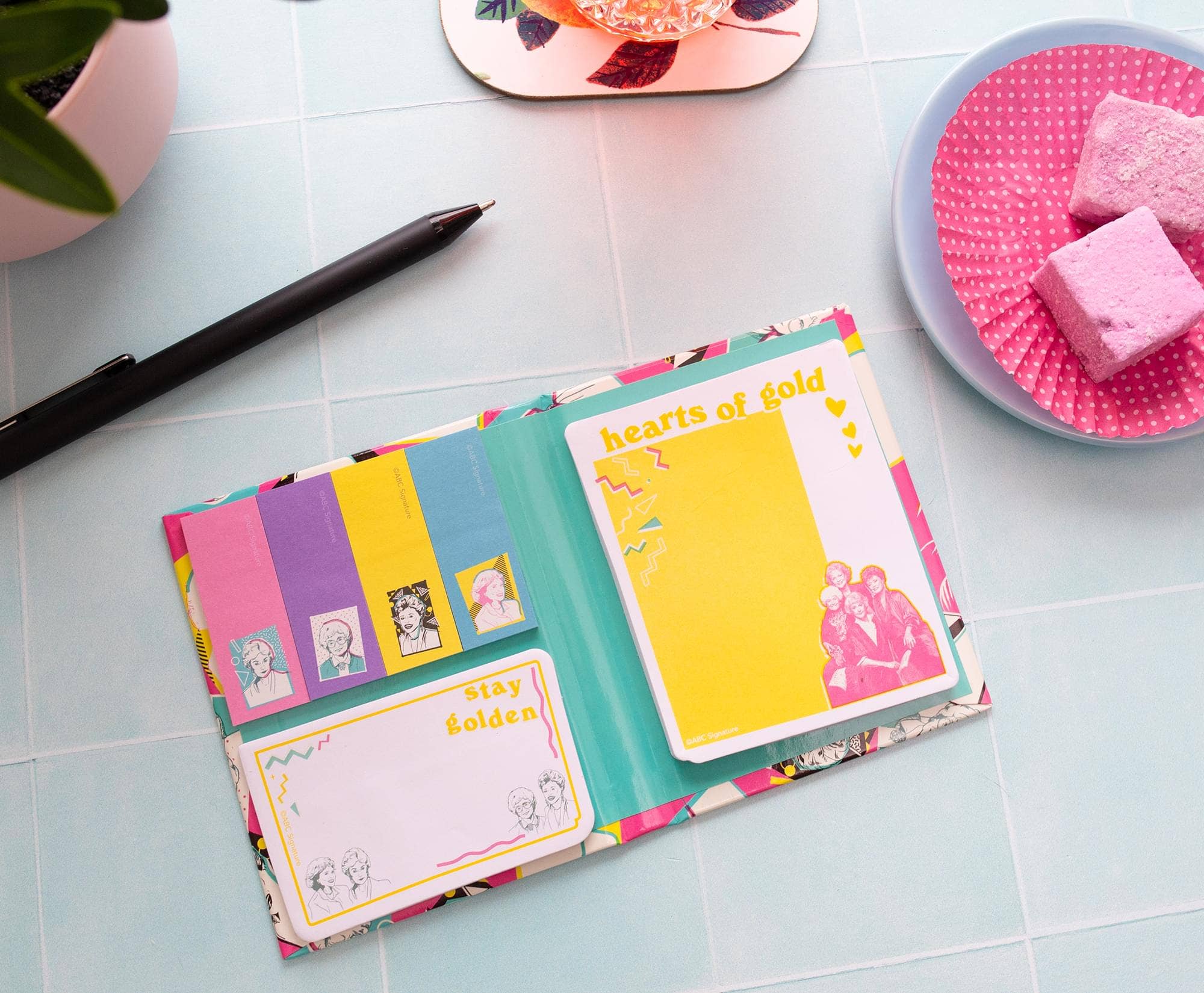 Golden Girls Fashion Sticky Note and Tab Set
