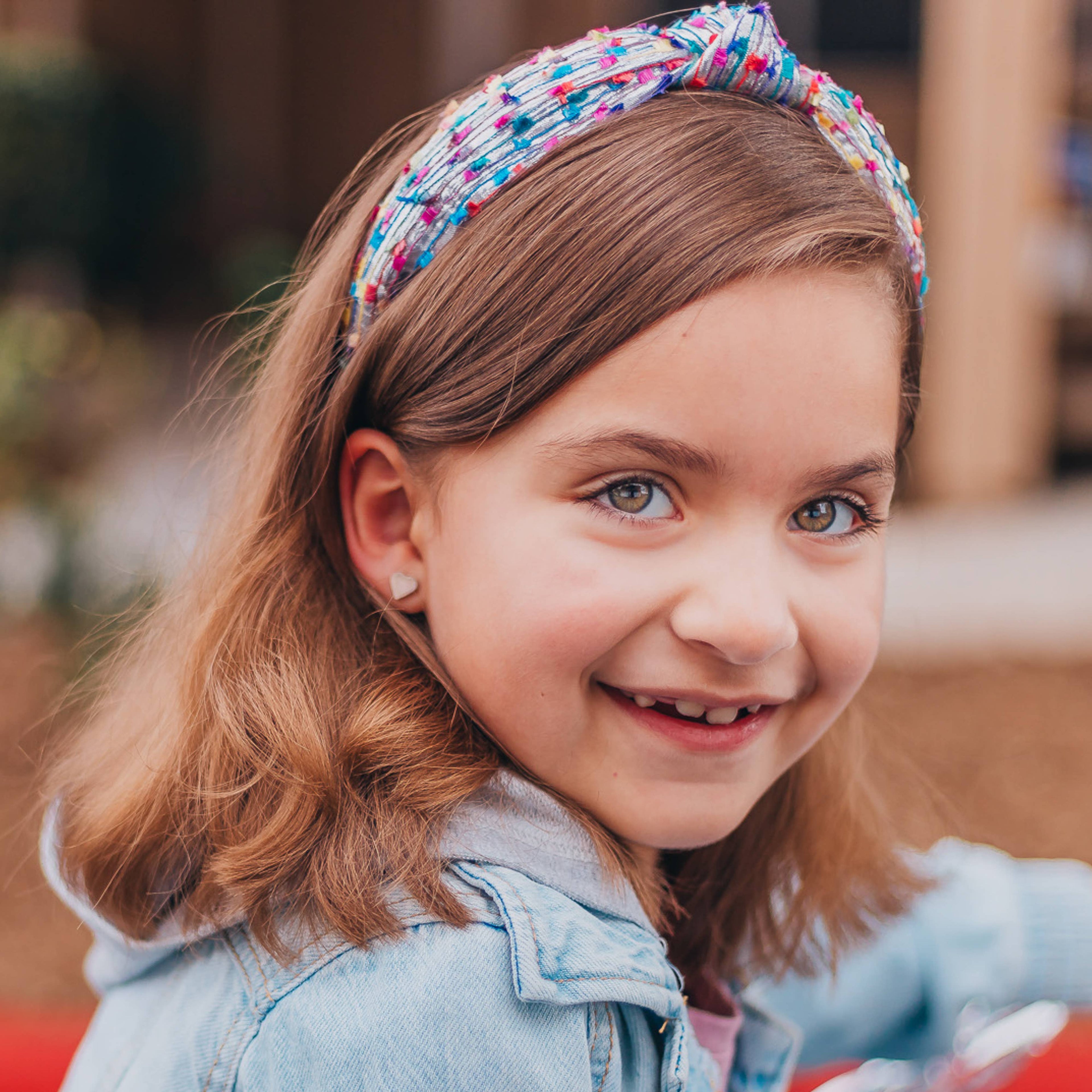 Kids Knot Headband - Confetti Hair Accessories for Girls