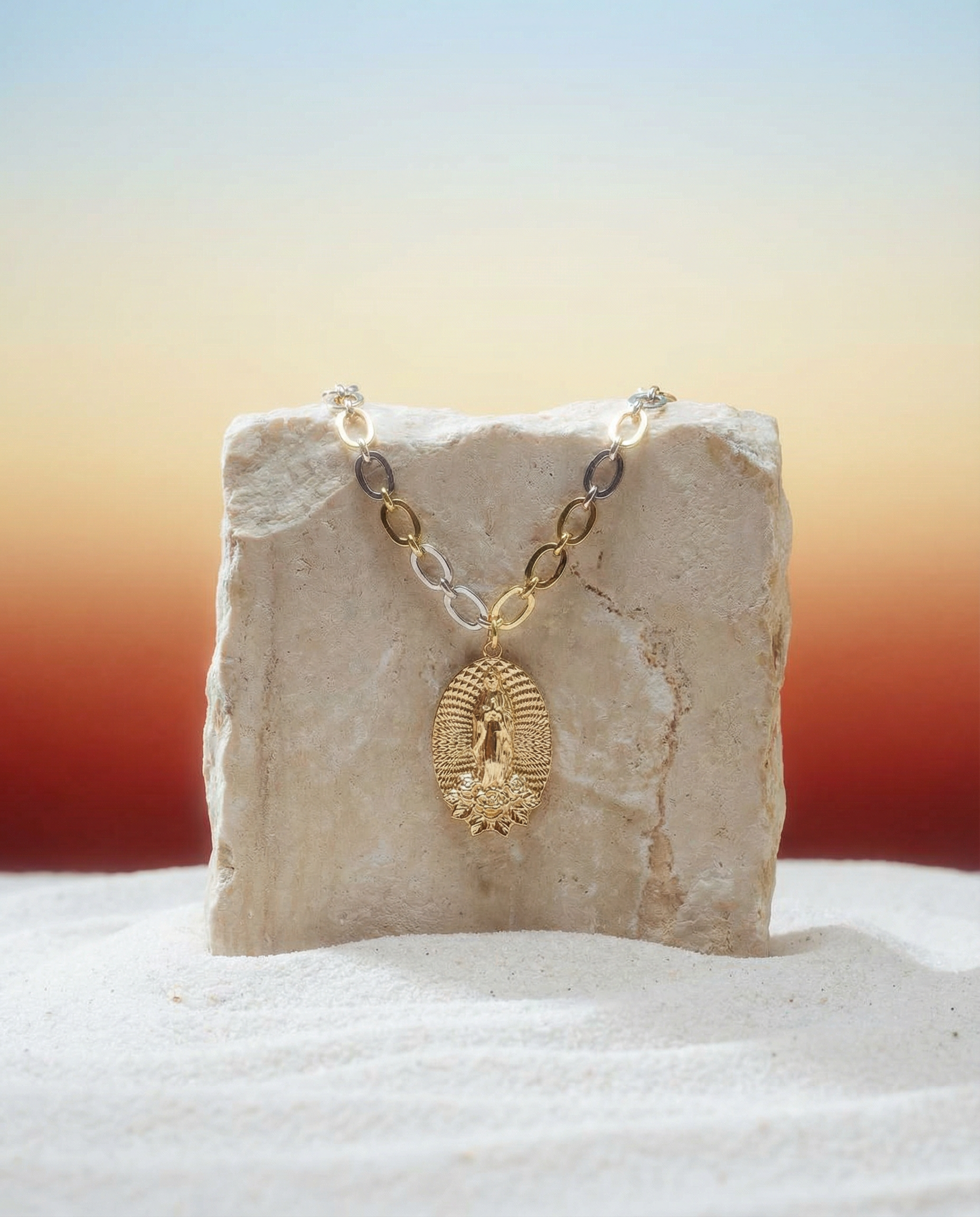 Maximalist Catholic Necklace
