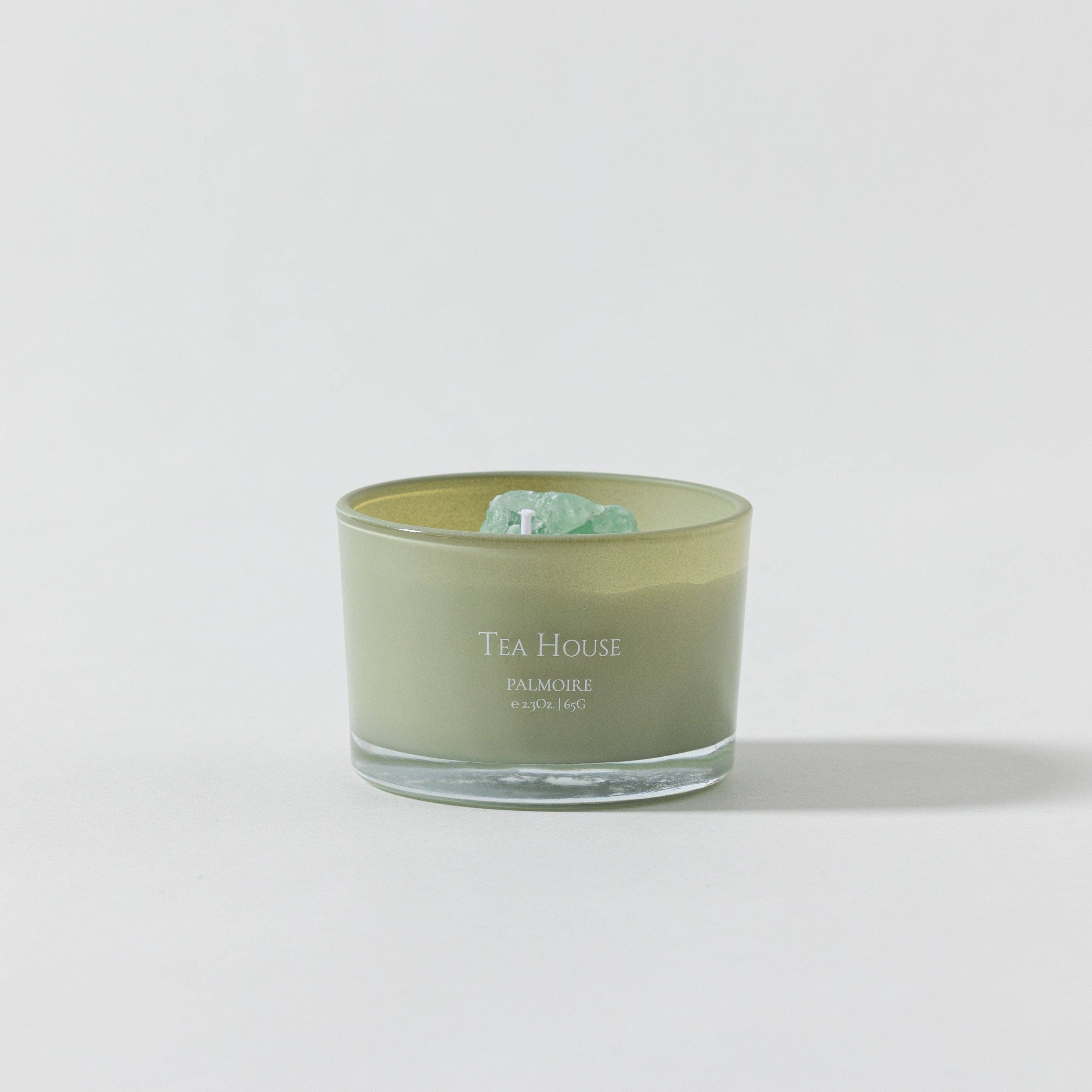 Tea House Soy Wax Candle [tea/jasmine/lemon]