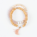 Hibiscus Blush Baby Pink Bracelet
