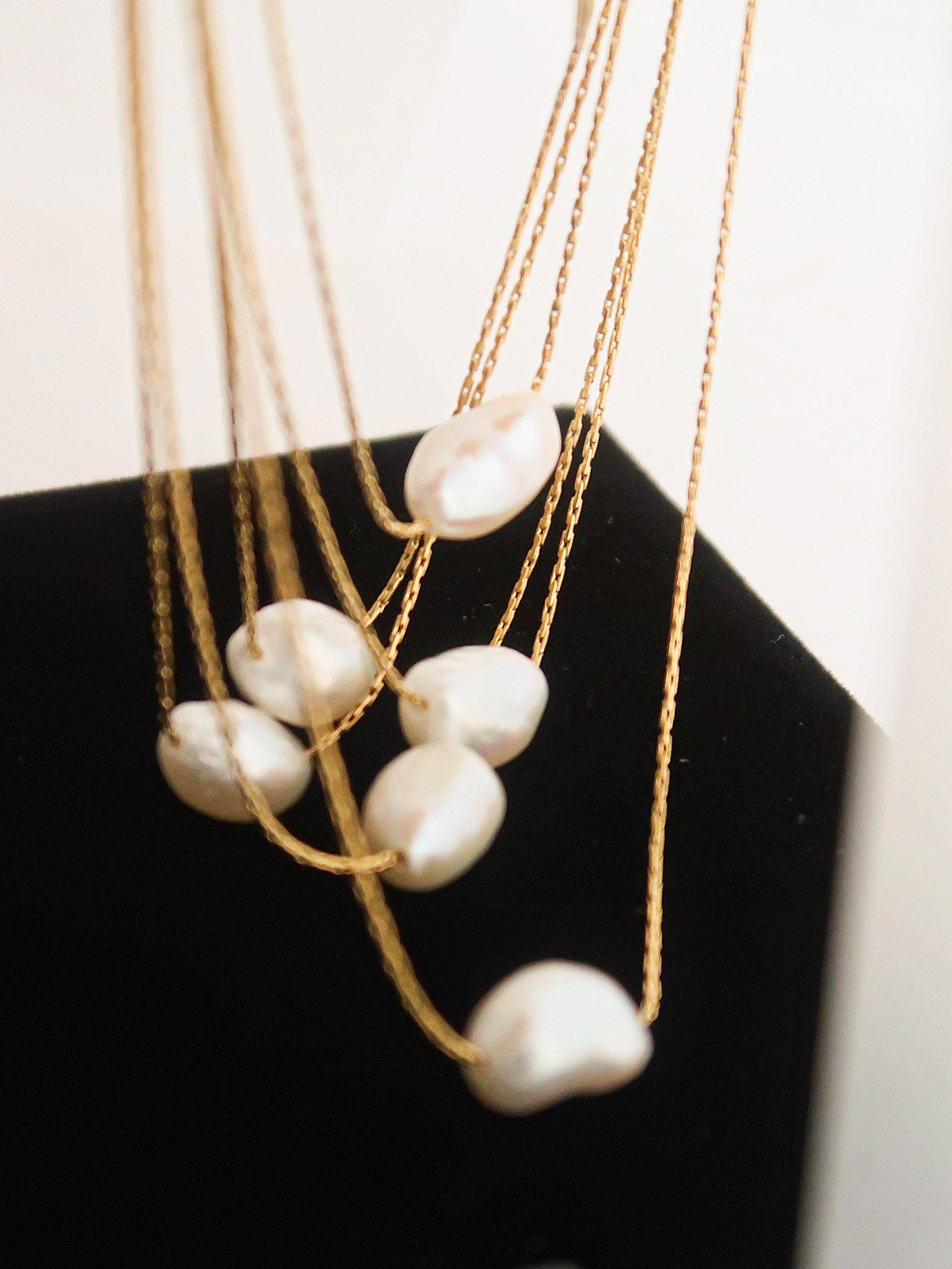 Kinney Natural Pearl Neclace