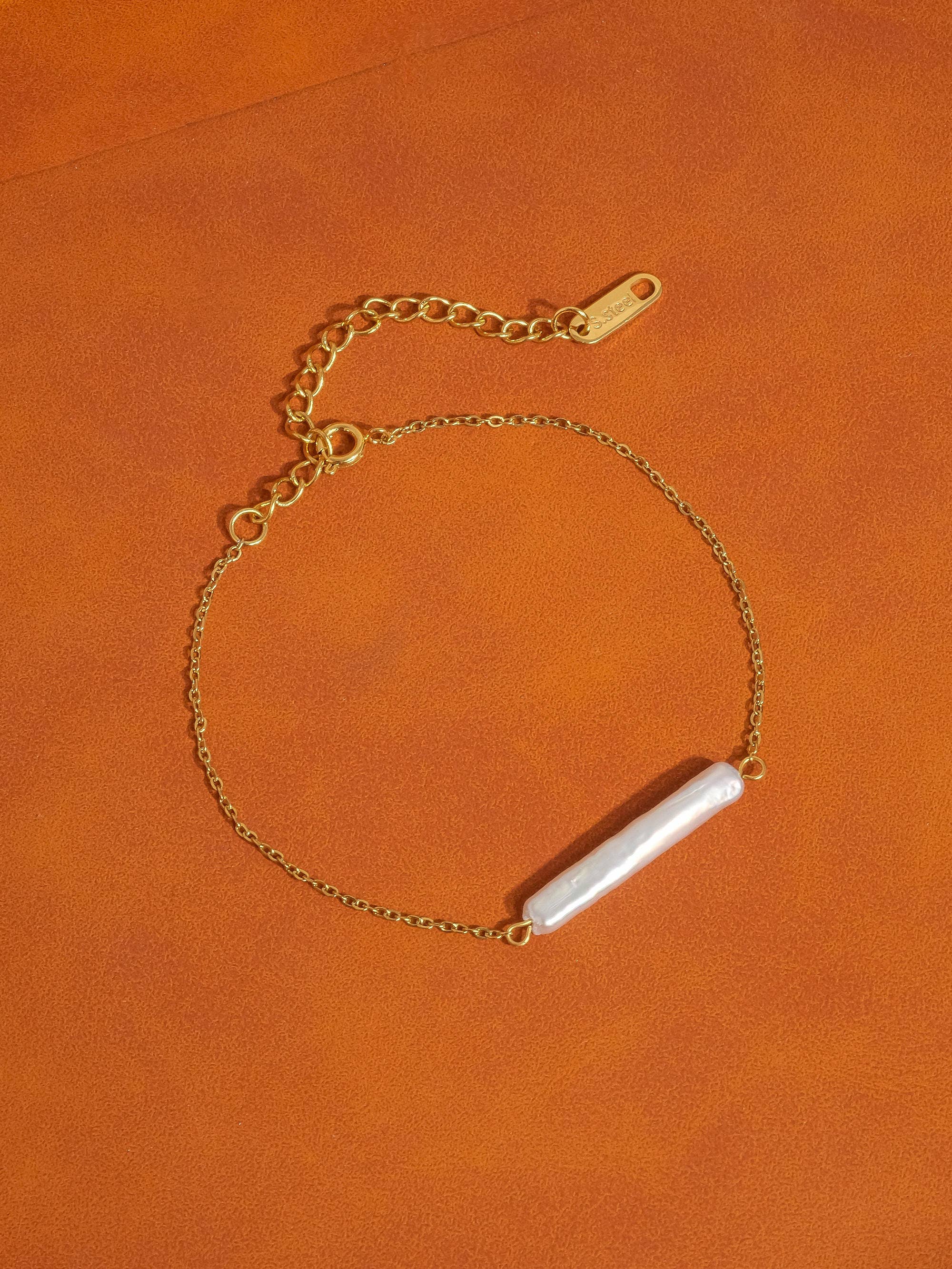 Ingrid 18K Non-Tarnish Freshwater Pearl Bracelet