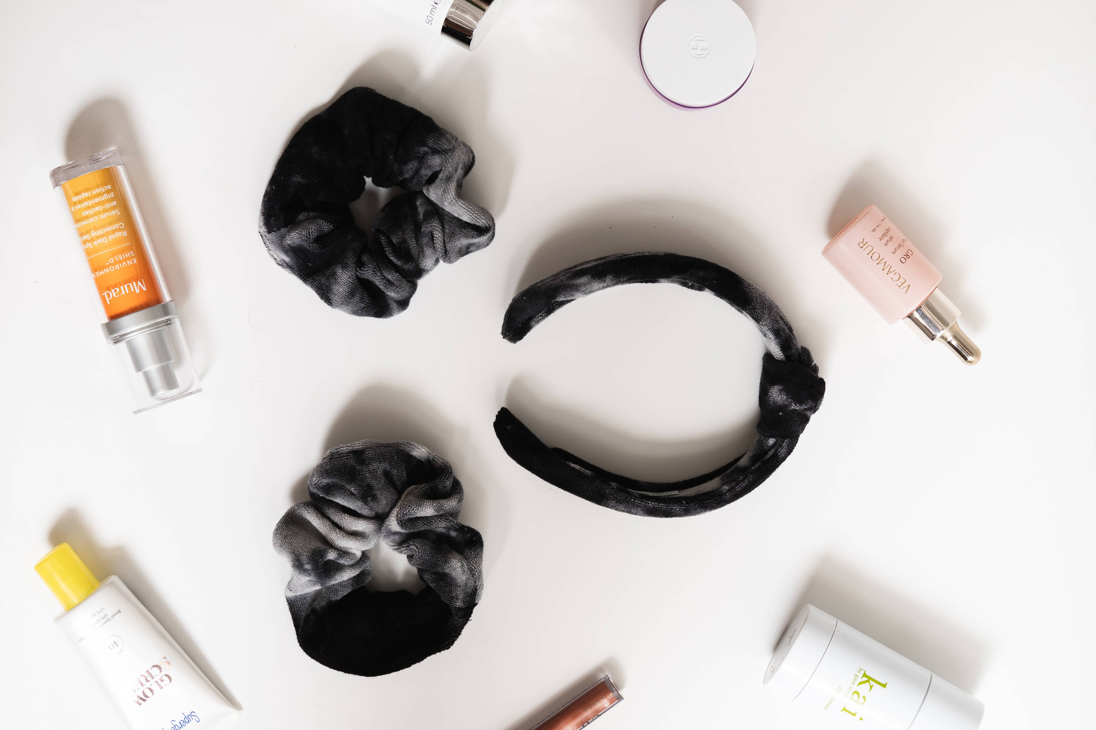 Headband & Scrunchie Wristbands Set