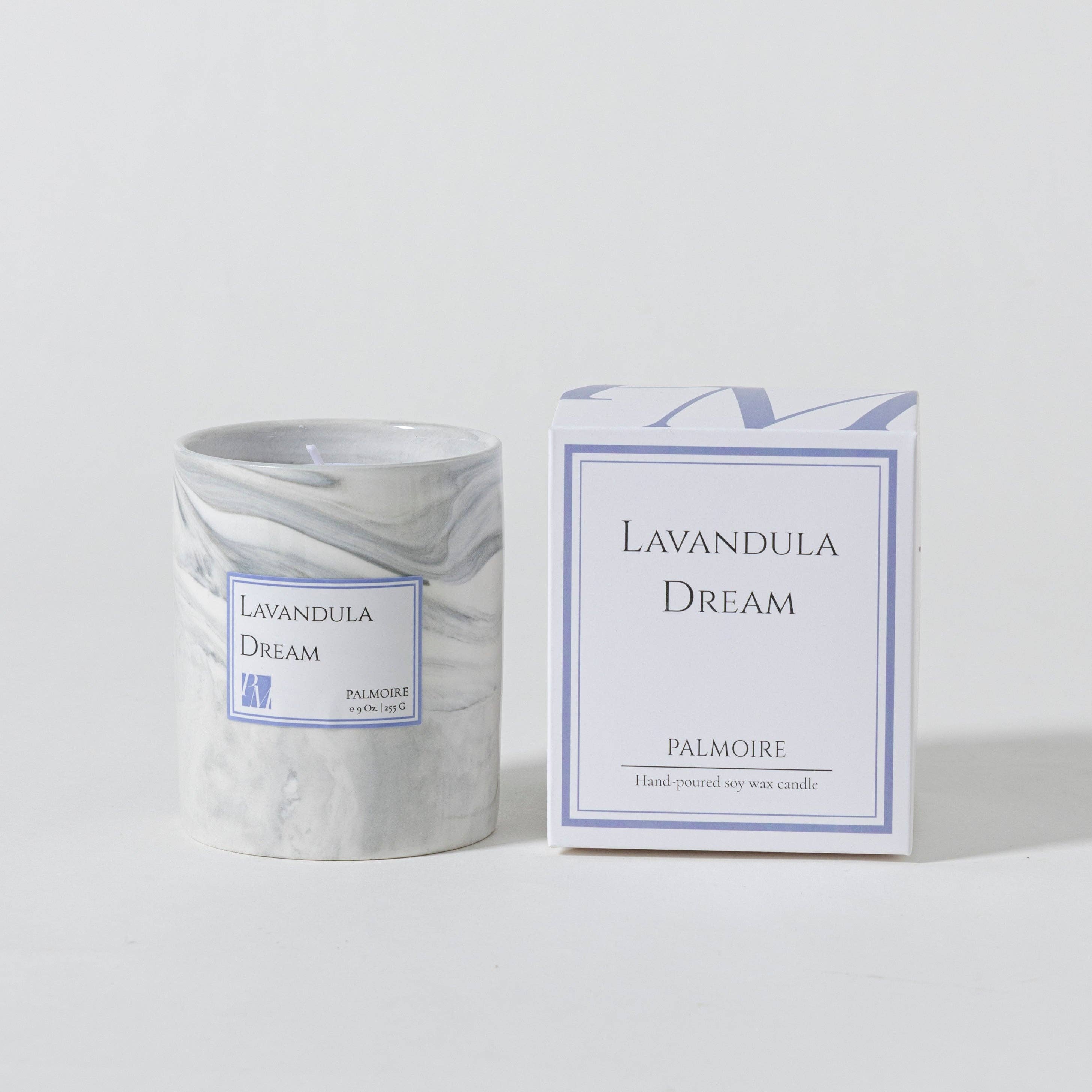 Lavandula Dream Soy Wax Candle 9 Oz