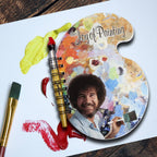Bob Ross Paint Palette Journal & Brush Pen