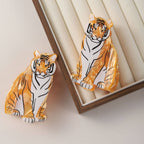 Geaux Tiger Hair Claw Clip