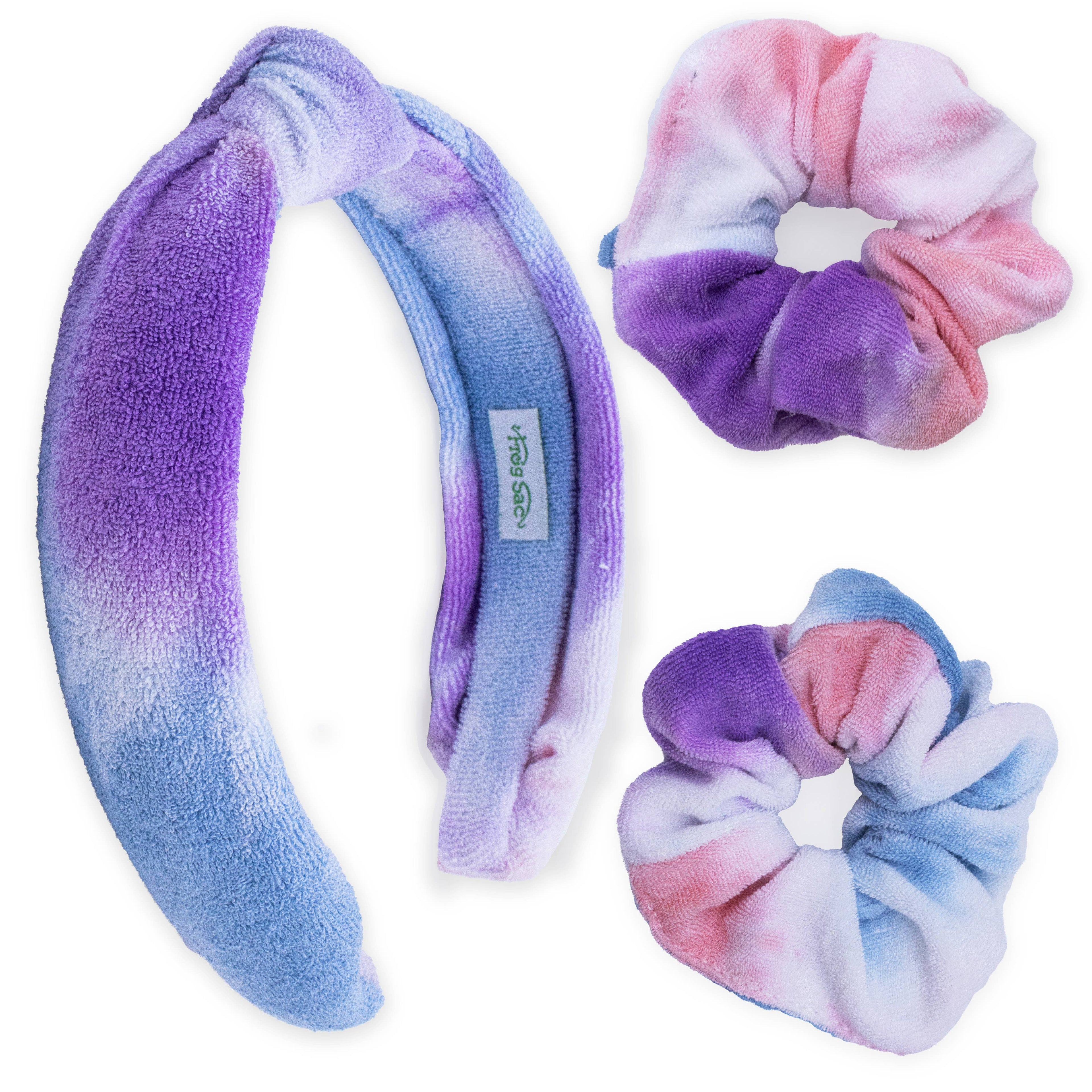 Headband & Scrunchie Wristbands Set