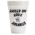 Raised on Roux & Rosaries Cup Sleeve