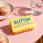 Butter Block Hair Claw Clip