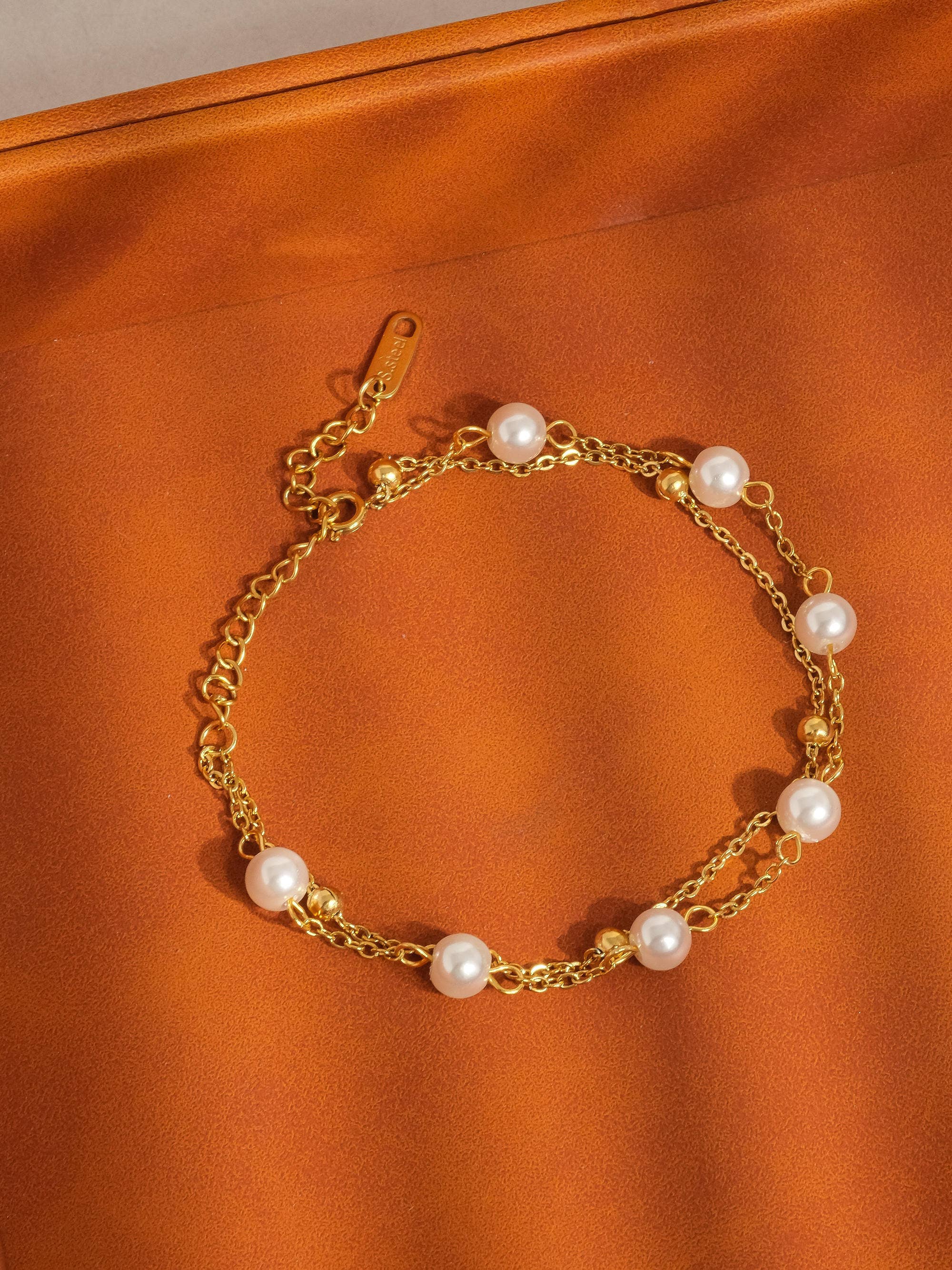 Gilles Layered Pearl Bracelet