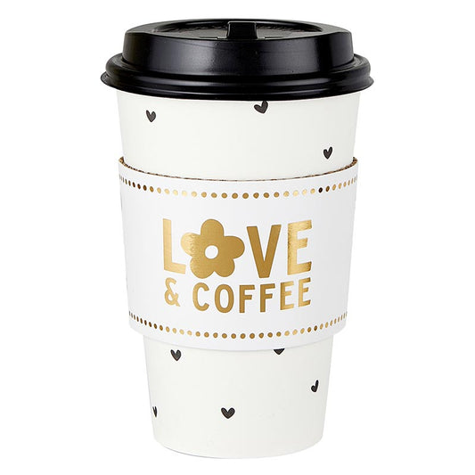 Paper Cup Set- LOVE COFFEE
