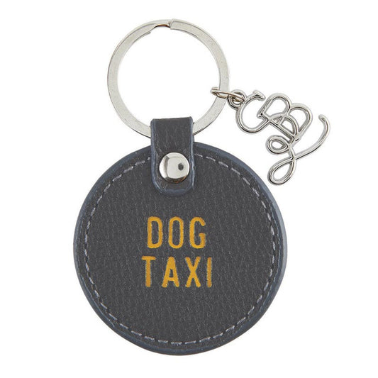 Dogs on the move- taxi keychain