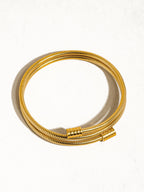 Snake Chain Cuff Bracelet