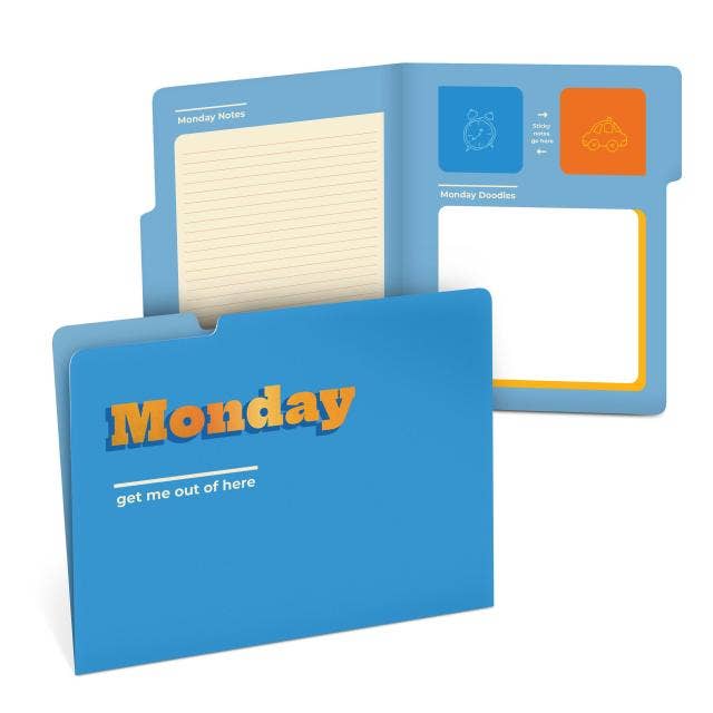 Days of the Week File Folders