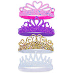 Stretch Glitter Princess Tiara Headbands