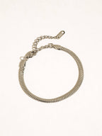 Levante 18K Gold Non-Tarnish Classic Snake Chain Bracelet