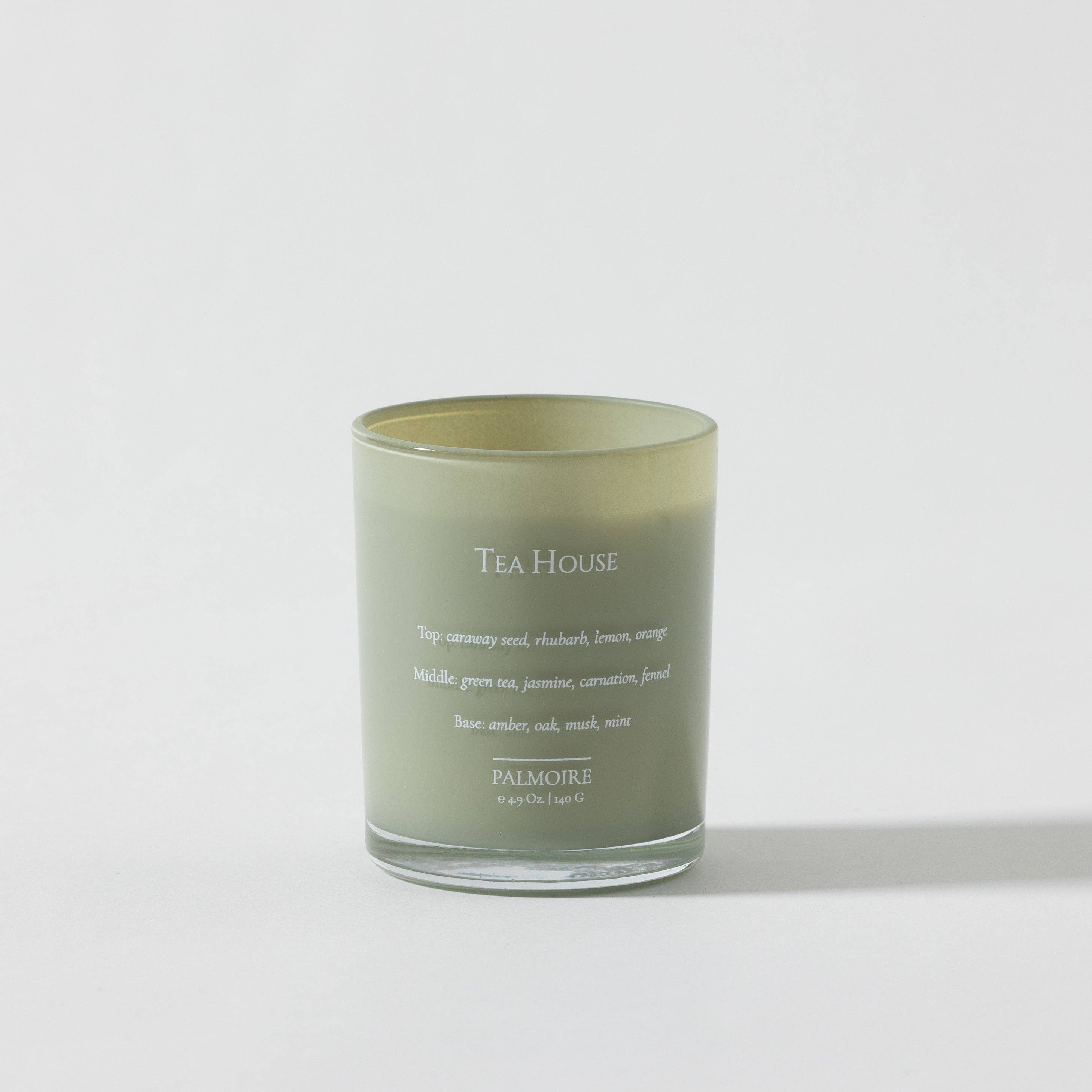 Tea House Soy Wax Candle [tea/jasmine/lemon]