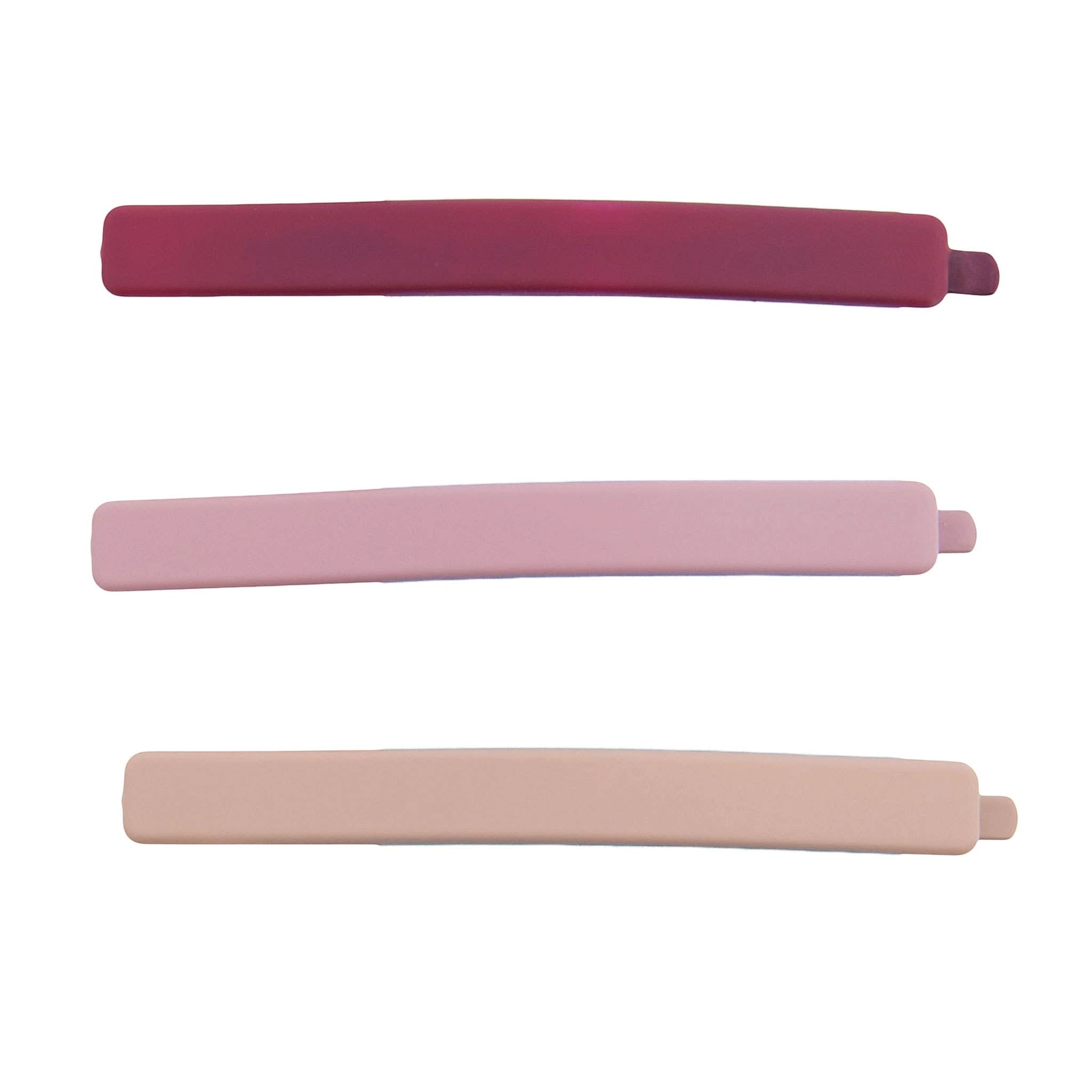 Plum 3 Piece Sidra Hair Pin Set: