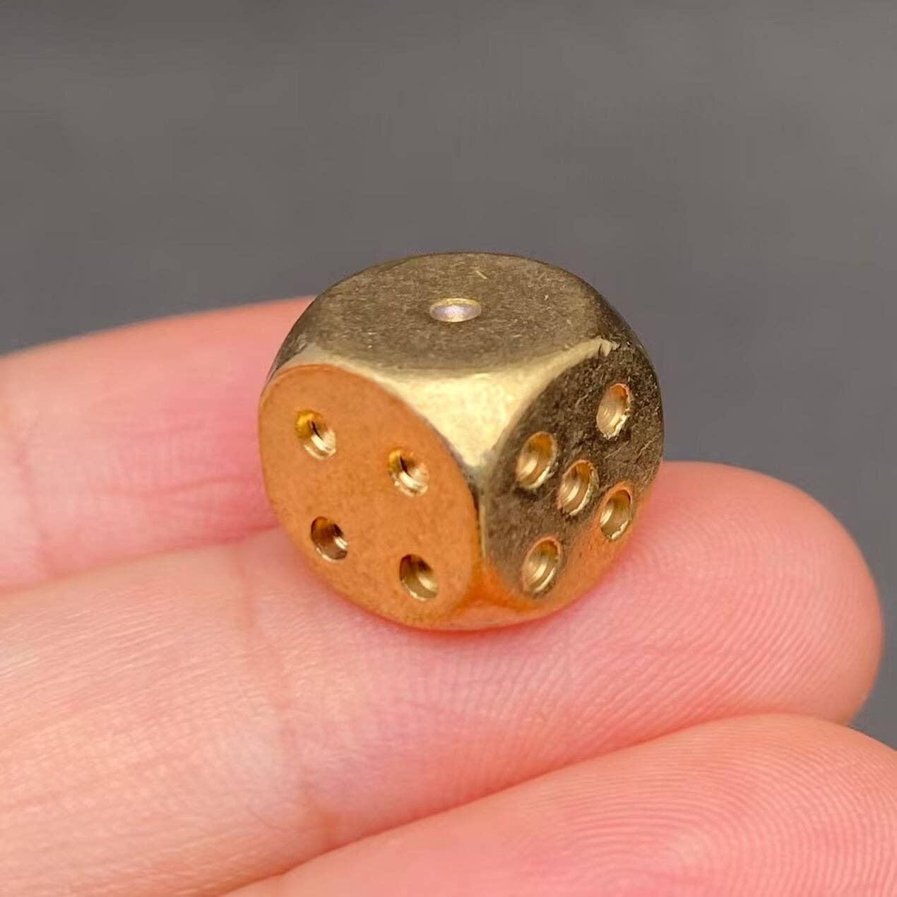 1pcs Brass Dice