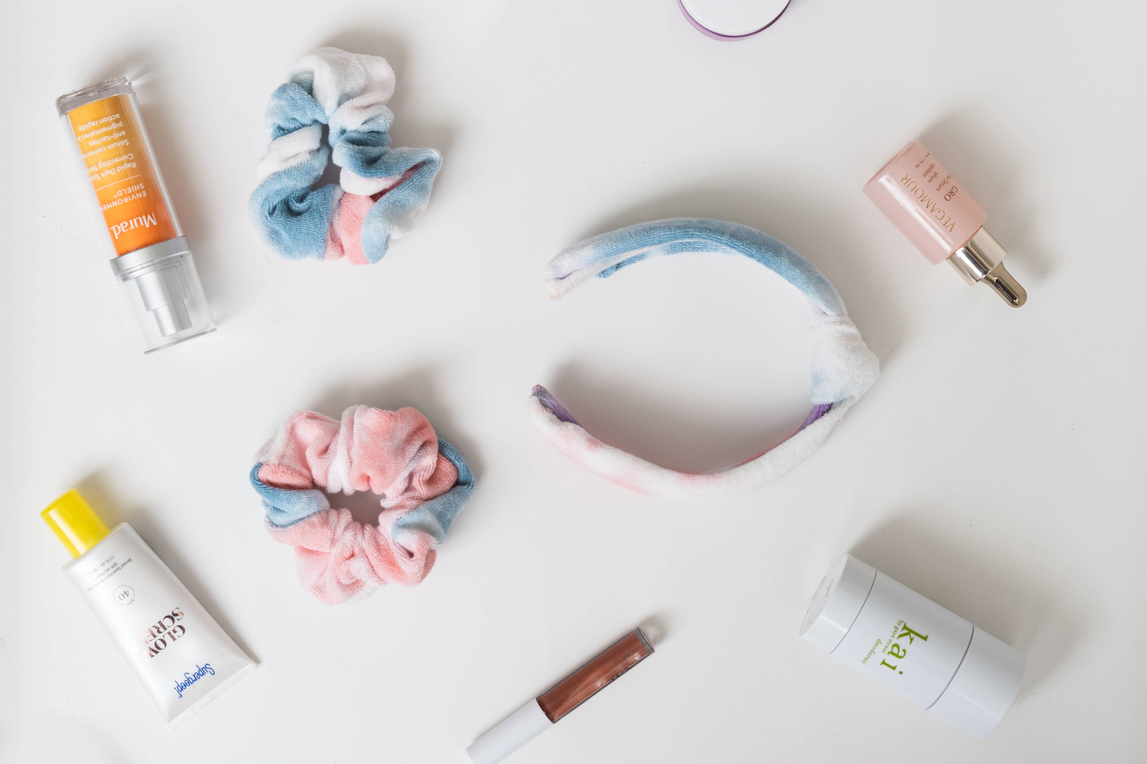 Headband & Scrunchie Wristbands Set