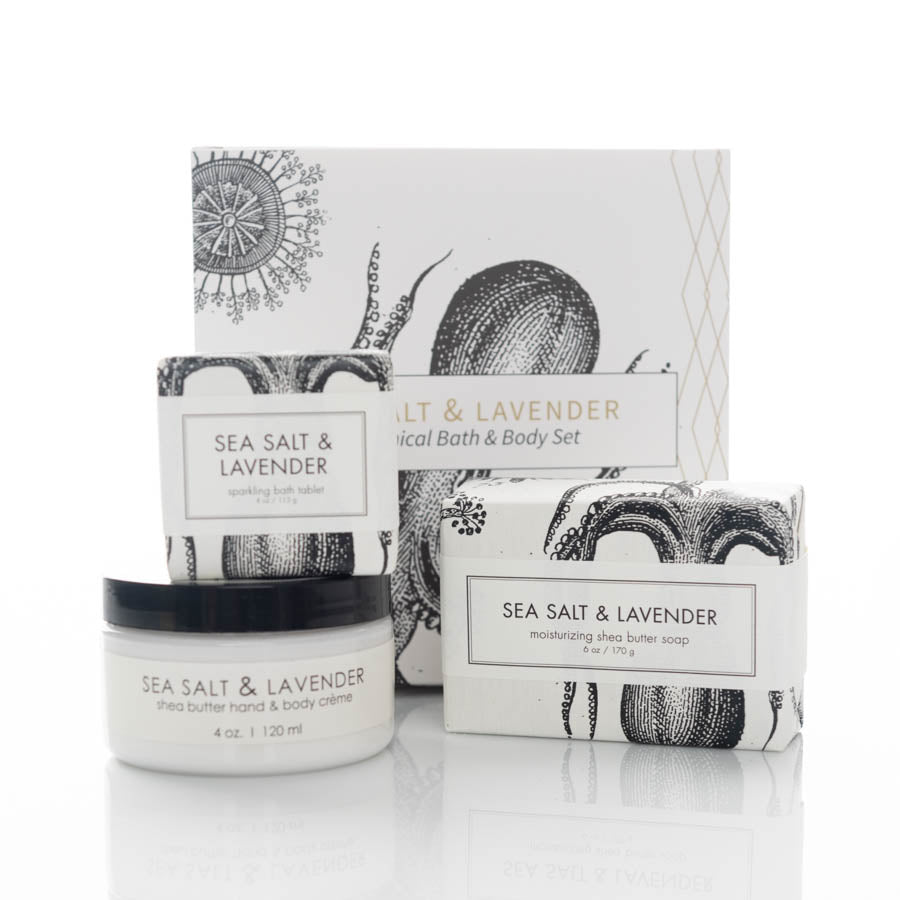 Sea Salt & Lavender - Complete Fragrance Gift Set