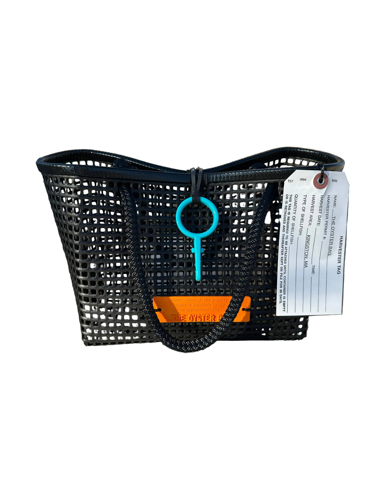 Mini Market Tote Bag - Black Handle