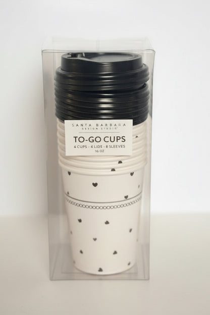 Paper Cup Set- LOVE COFFEE
