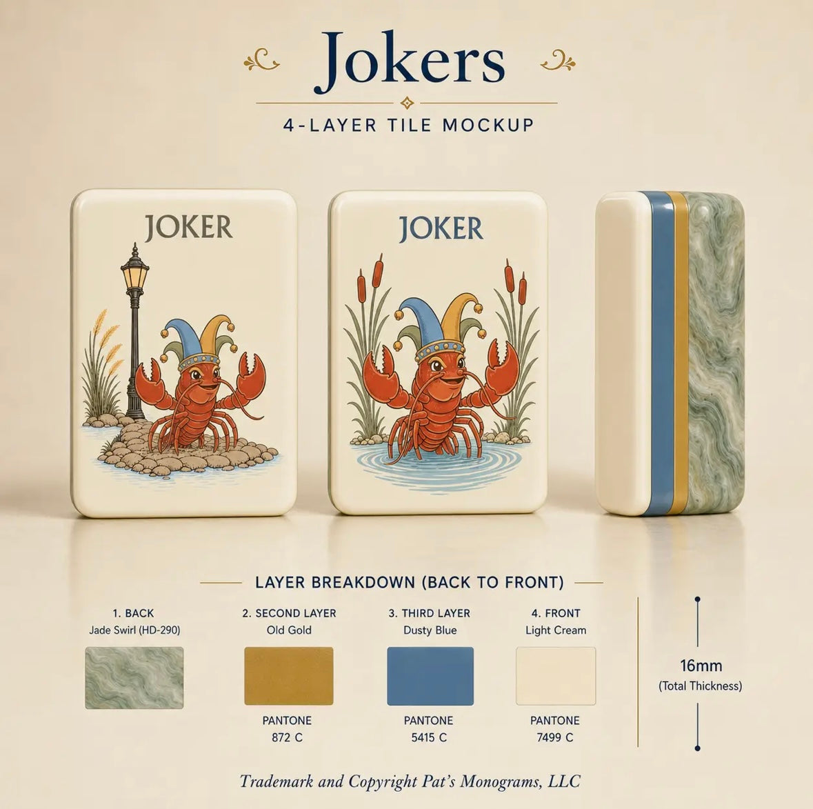 PRE-ORDER✨⭐️Southern Theme Mahjong Set