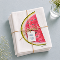 Limited Edition Watermelon Flour Sack Napkins