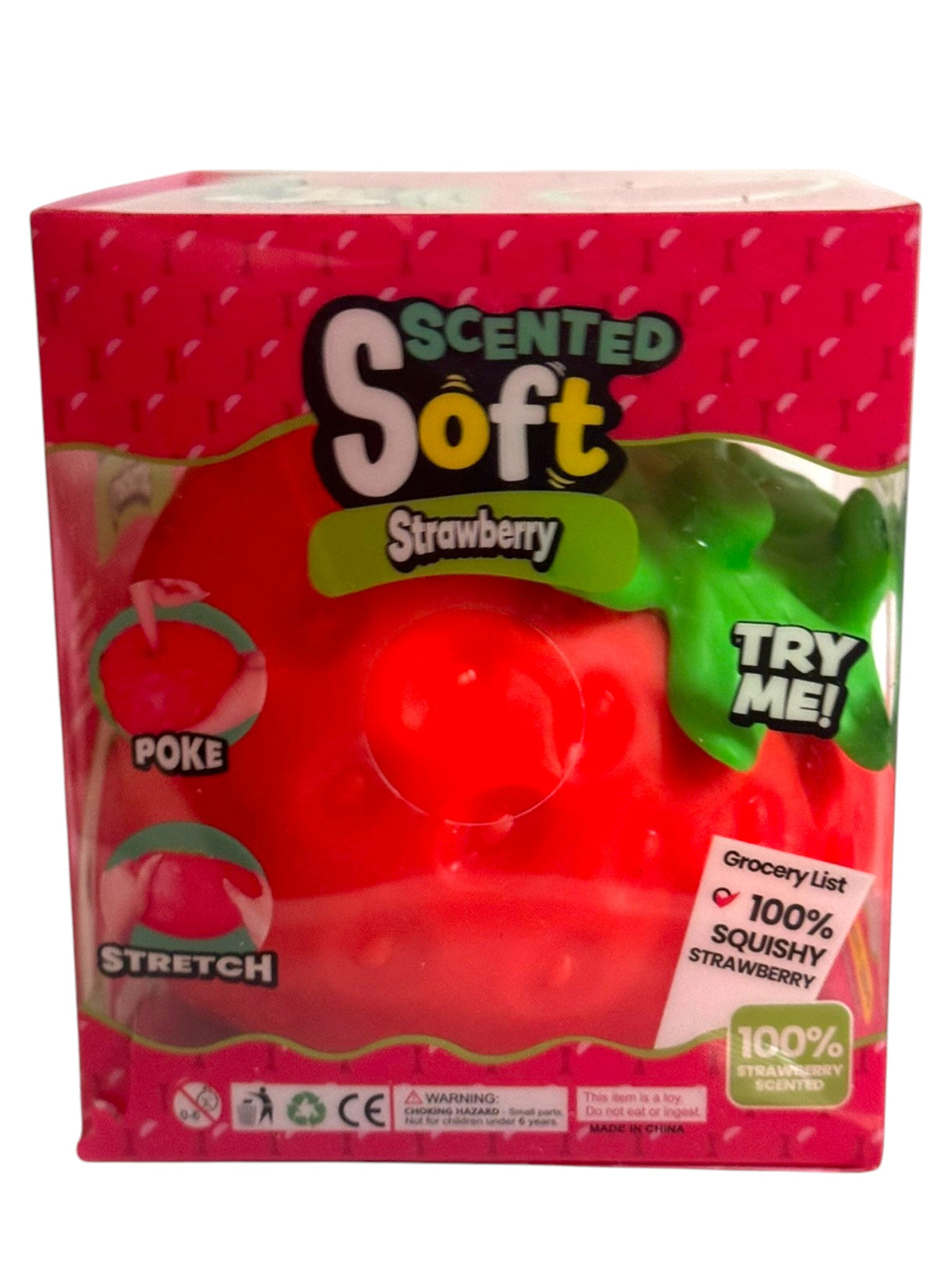 Jumbo Strawberry Squishy