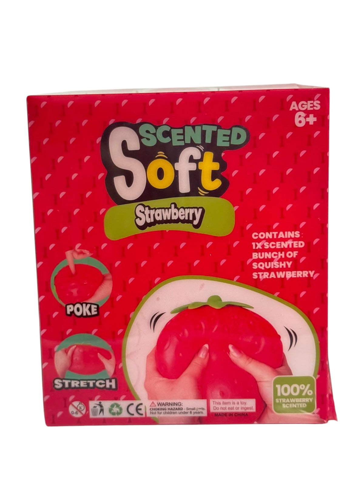 Jumbo Strawberry Squishy