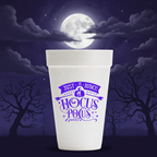 Hocus Pocus Halloween Cup Sleeve — Purple