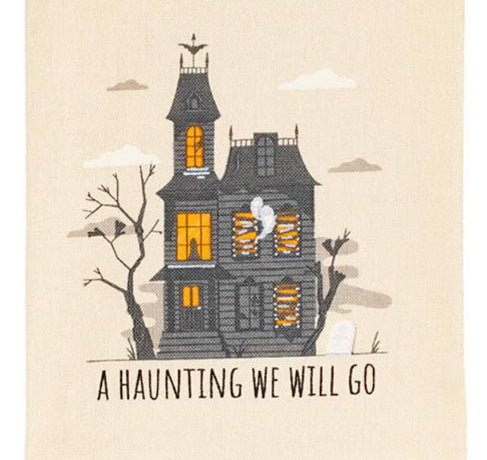 A Haunting We Will Go Hand Towel