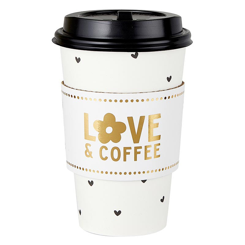 Love Coffee Paper Cup Set