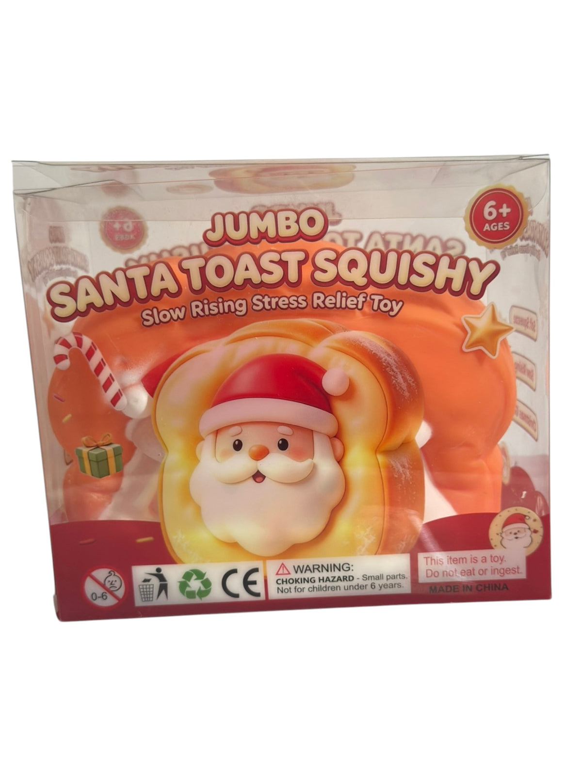 Jumbo Santa Squishy