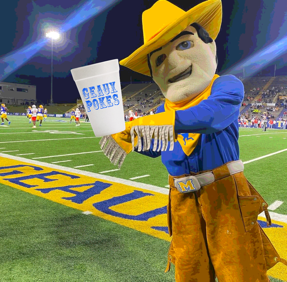 Geaux Pokes McNeese Cup Sleeve