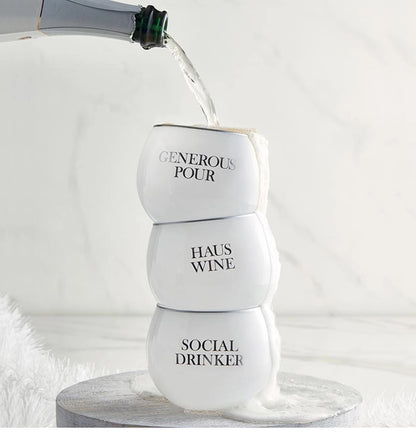 Social Drinker Glass
