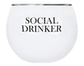 Social Drinker Glass
