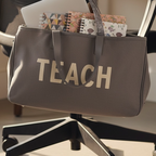 SALE Teach tote Canvas Bag