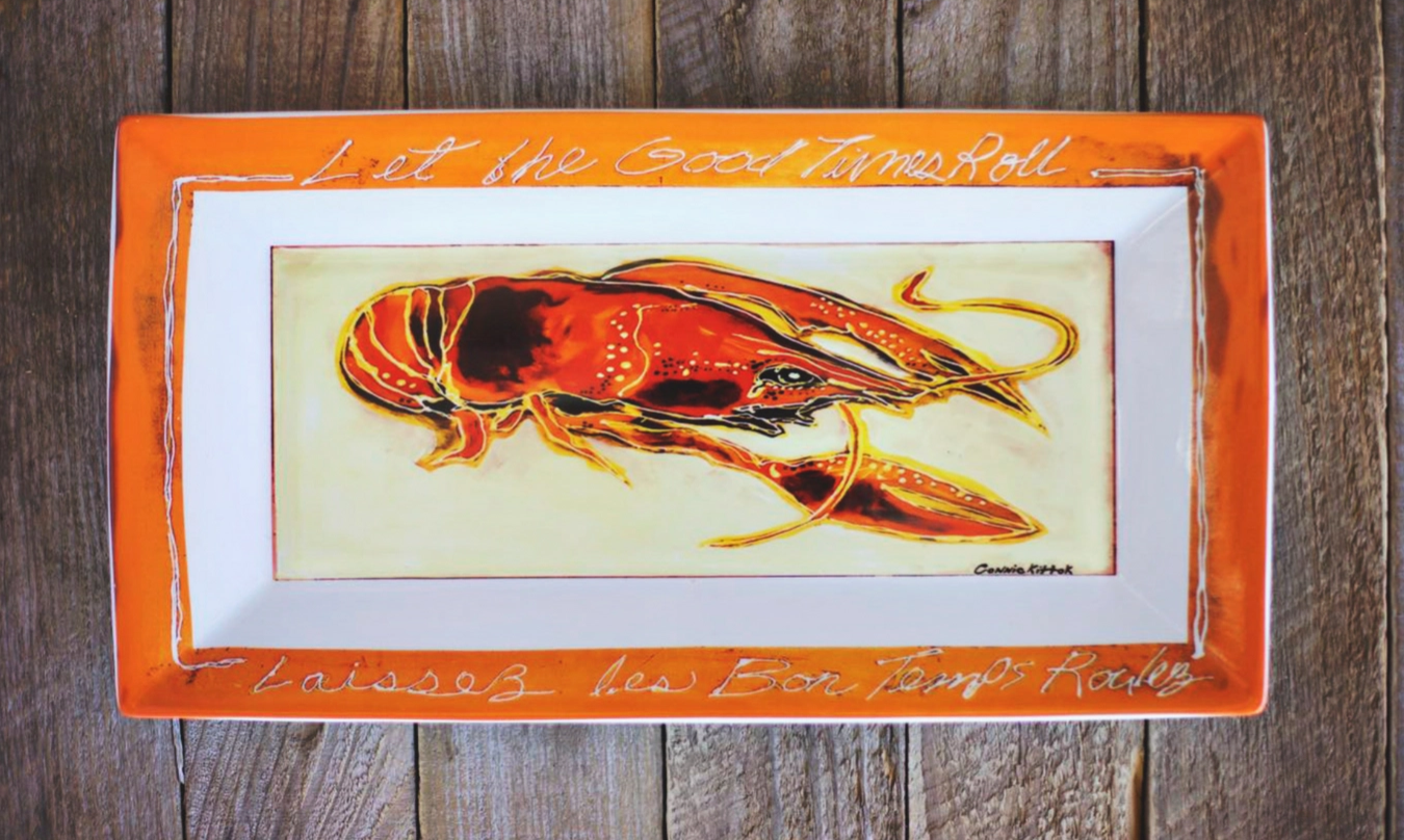 Crawfish Serving Platter