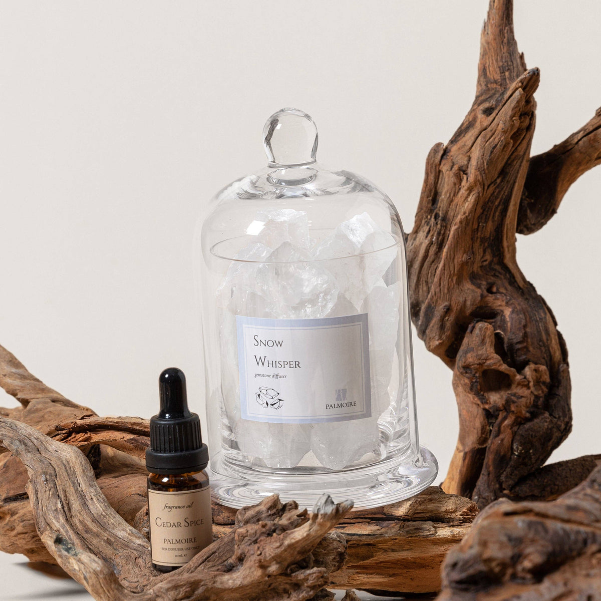 Snow Whisper Gemstone Diffuser