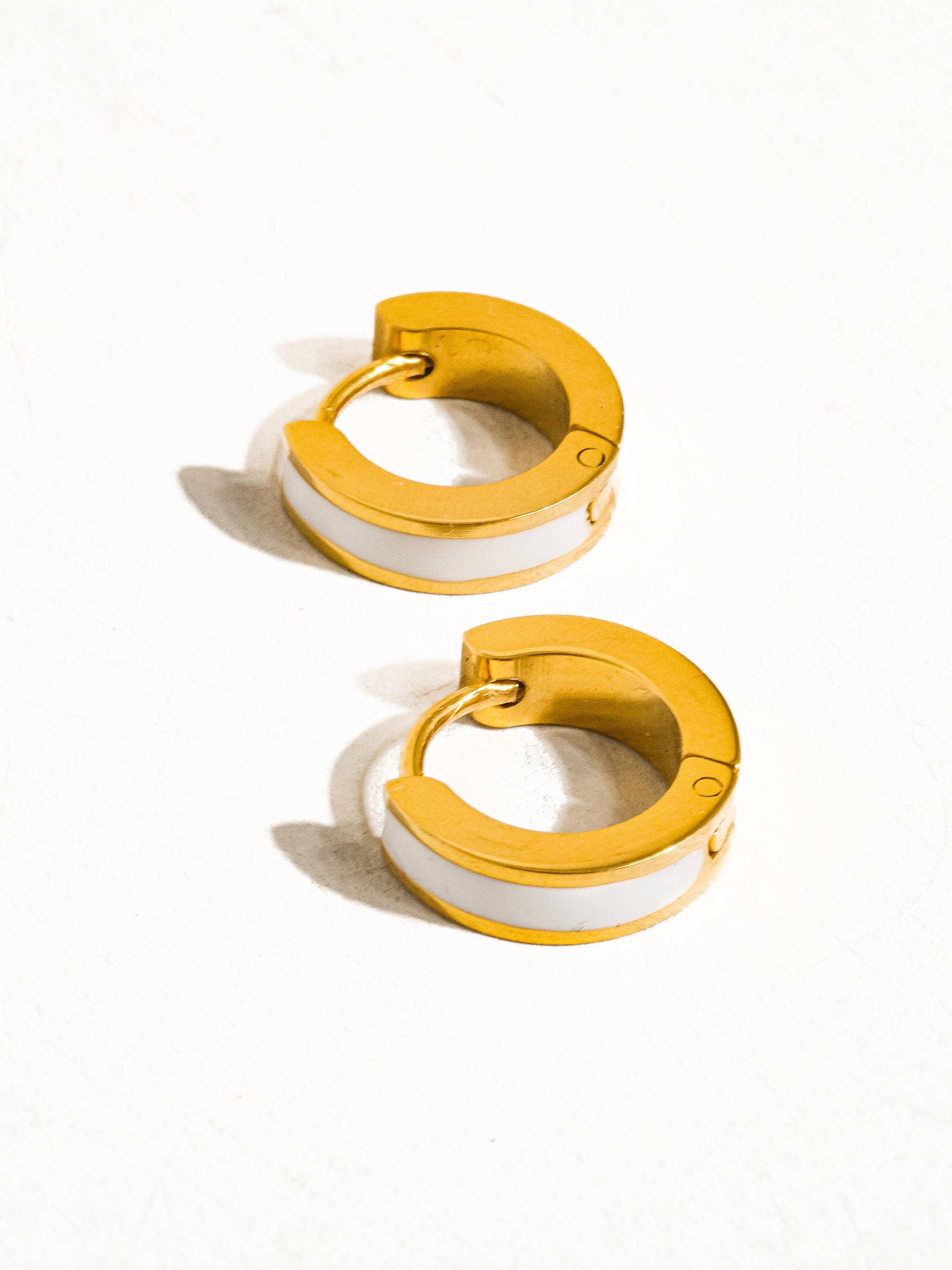 Etta Hoop Earring: Purple